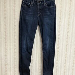 Lucky Brand Dark Indigo Skinny Jeans